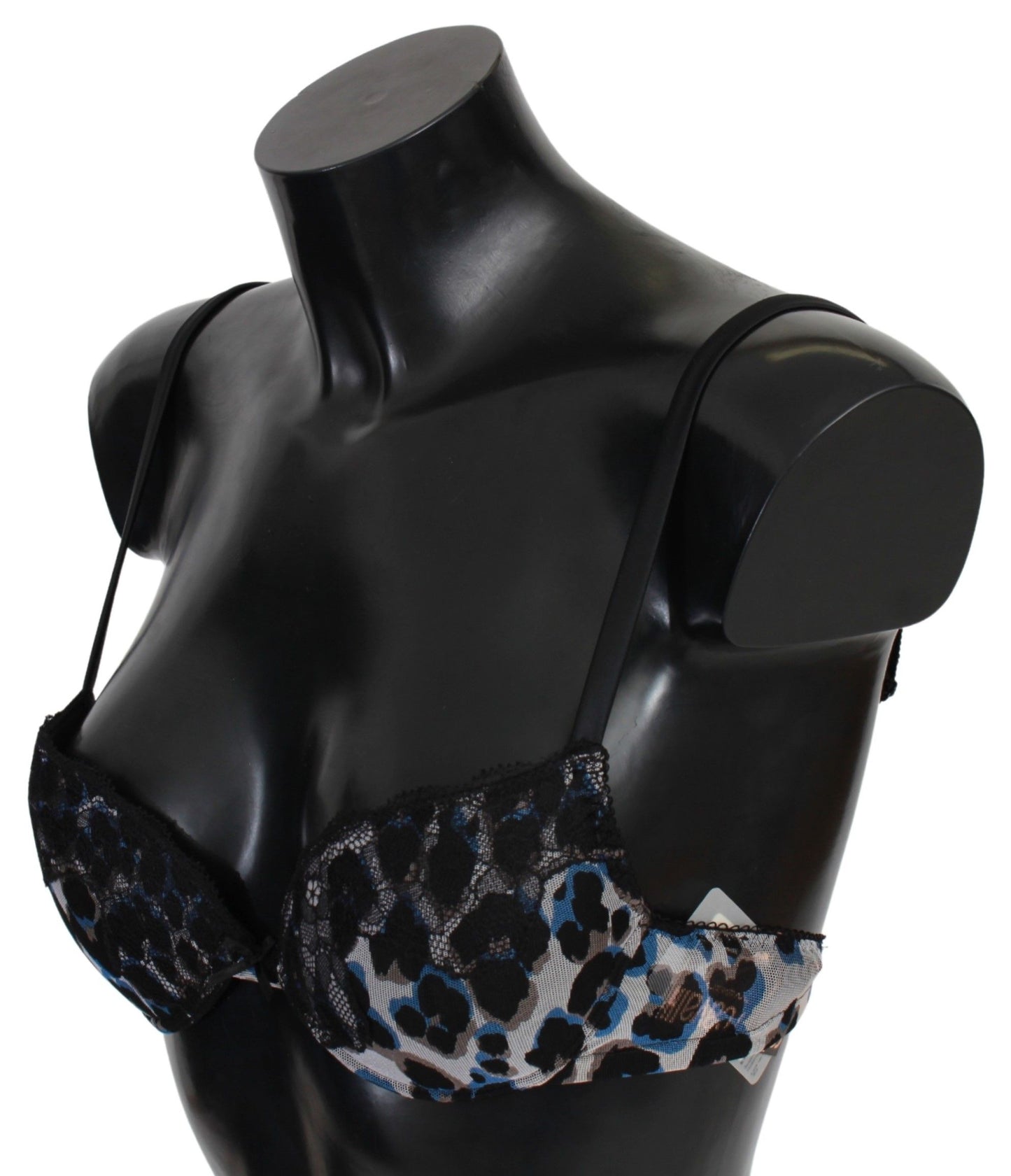 Roberto Cavalli Eleganter schwarzer Spitzen-Reggiseno-BH