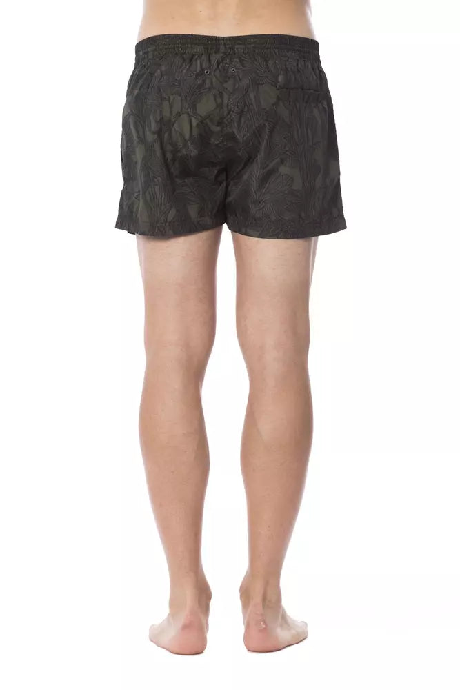 Roberto Cavalli Sport Armee Polyester Männer Badebekleidung