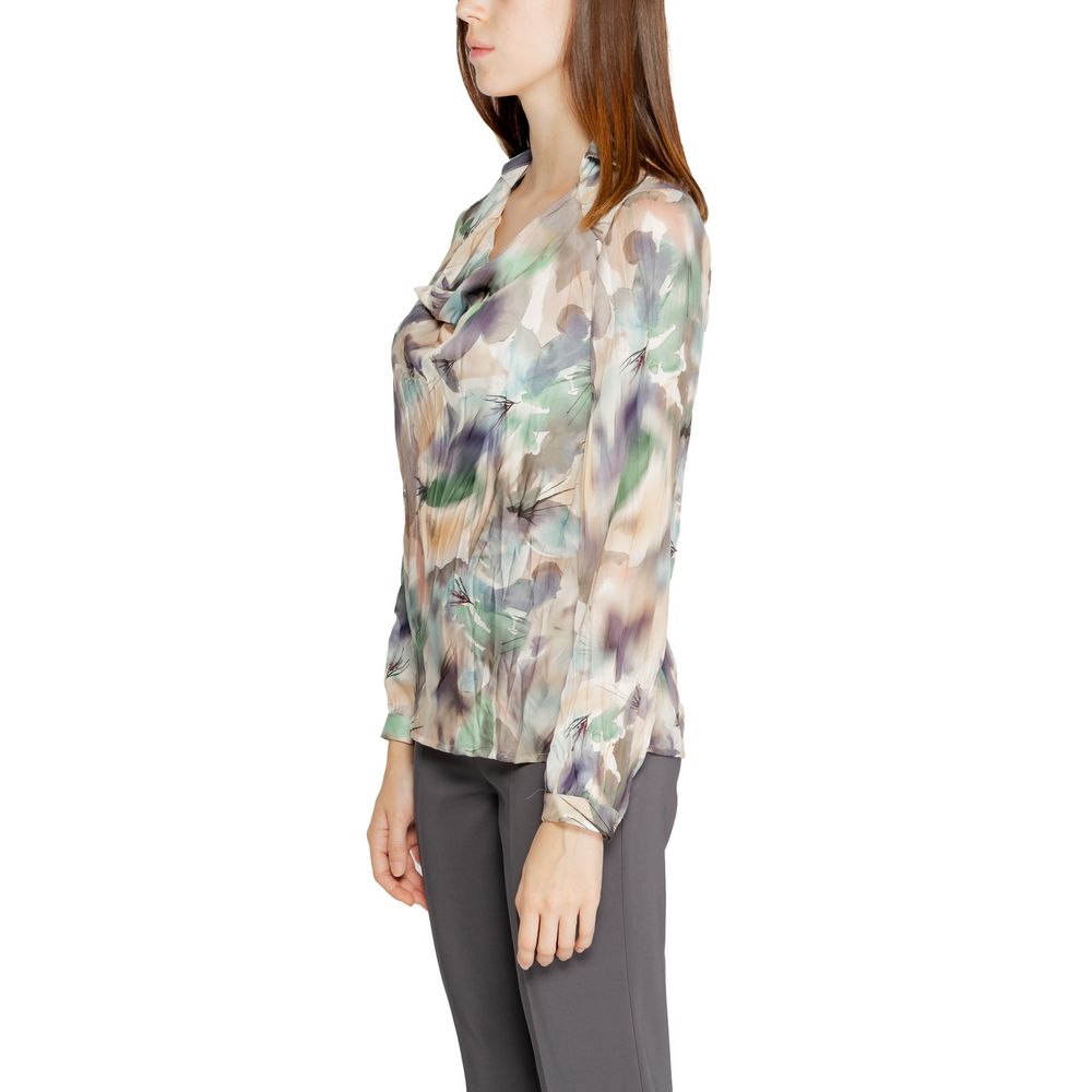 Rinascimento Grünes Polyester-Hemd