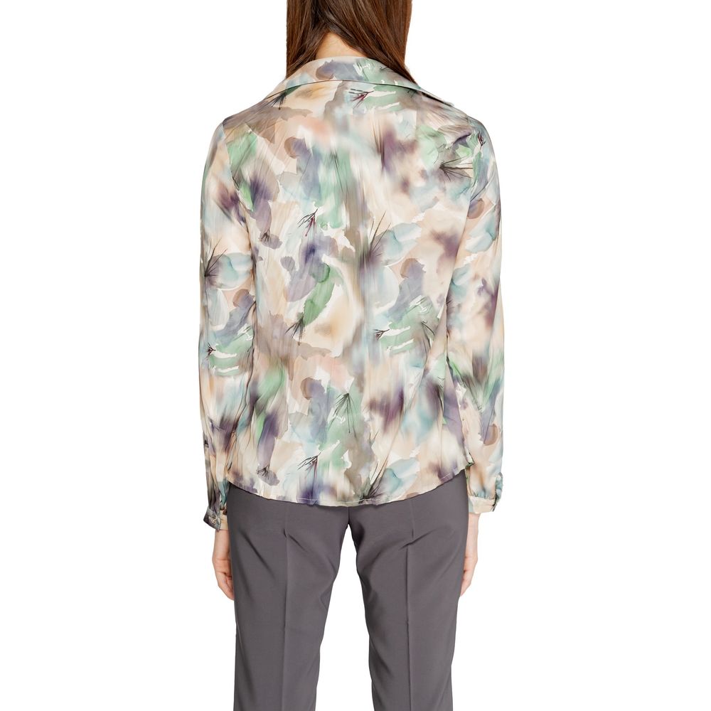 Rinascimento Grünes Polyester-Hemd