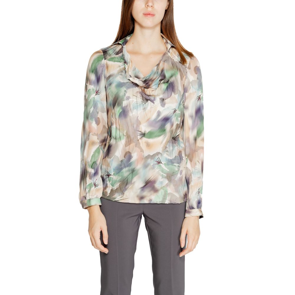 Rinascimento Grünes Polyester-Hemd