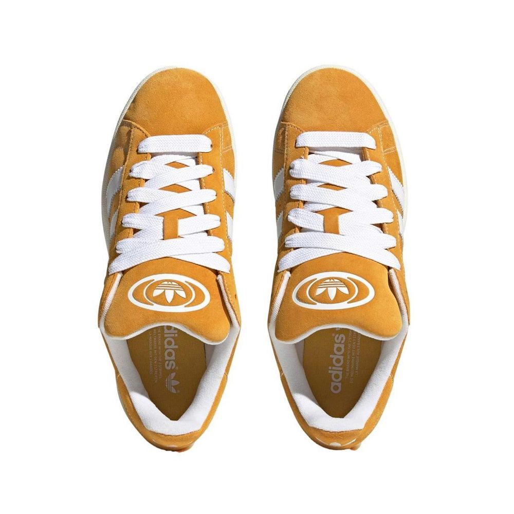 Adidas Orange Wildleder Sneaker