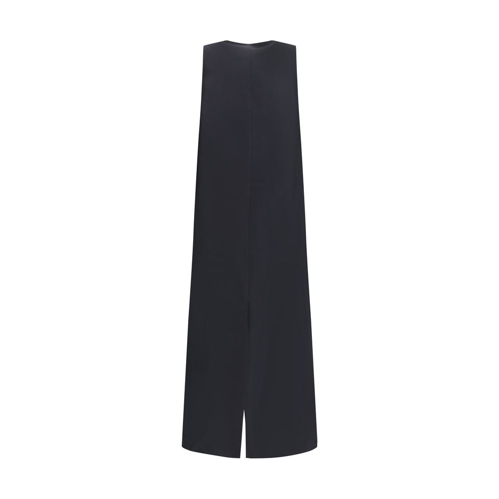 Rohe Langes Kleid aus Satin