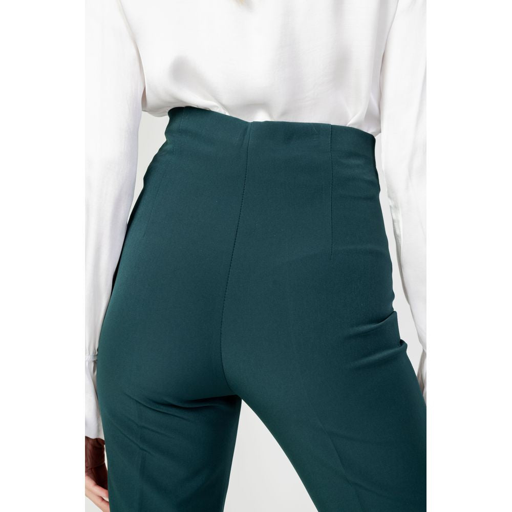 Sandro Ferrone Grüne Polyester Jeans & Hose