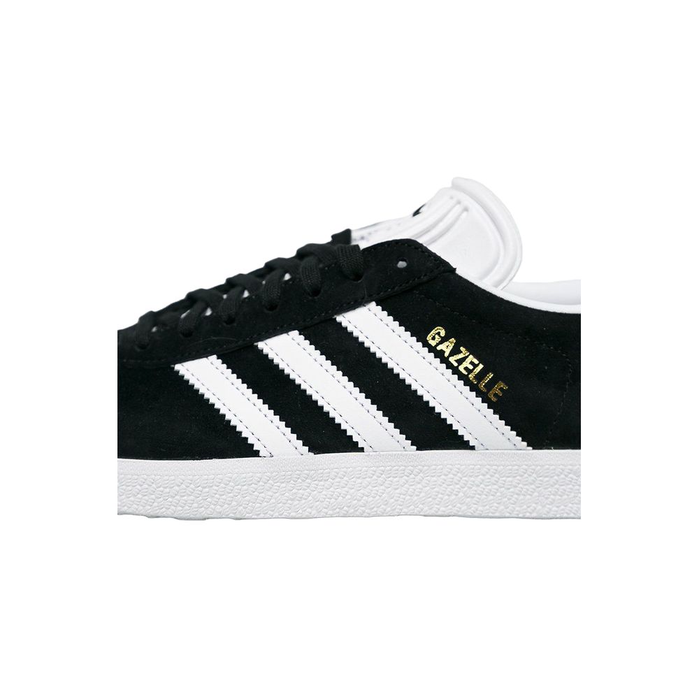 Adidas Schwarzer Leder-Sneaker