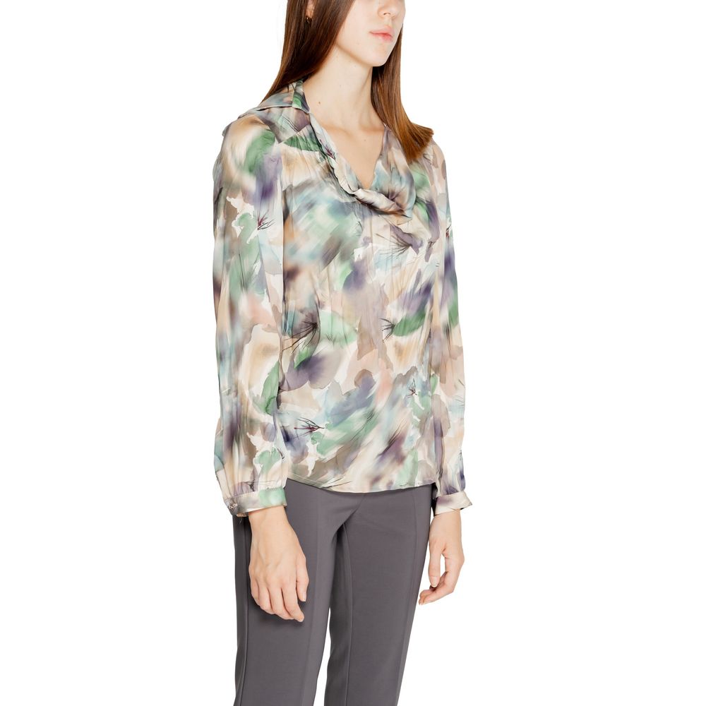 Rinascimento Grünes Polyester-Hemd