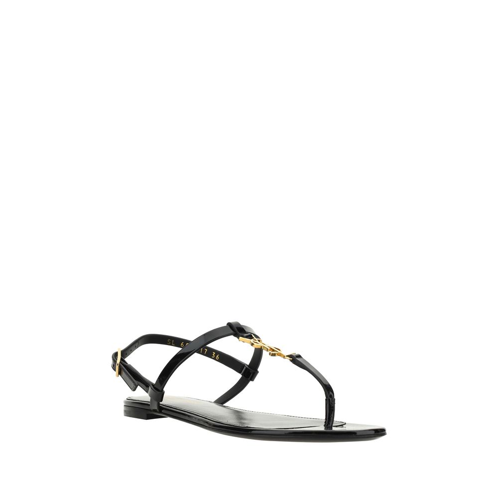 Saint Laurent Kassandra-Sandalen