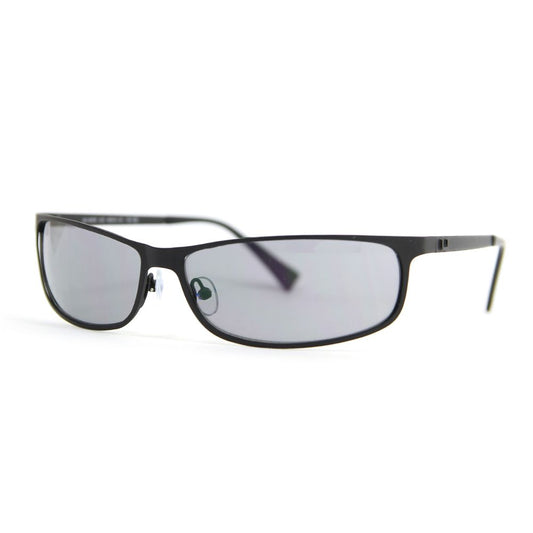 Adolfo Dominguez Schwarze Metall-Sonnenbrille
