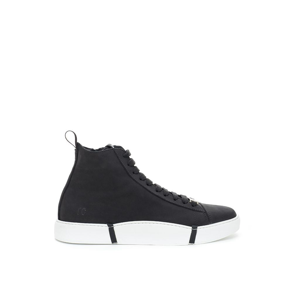 Roberto Cavalli Schwarzer Wildleder Sneaker