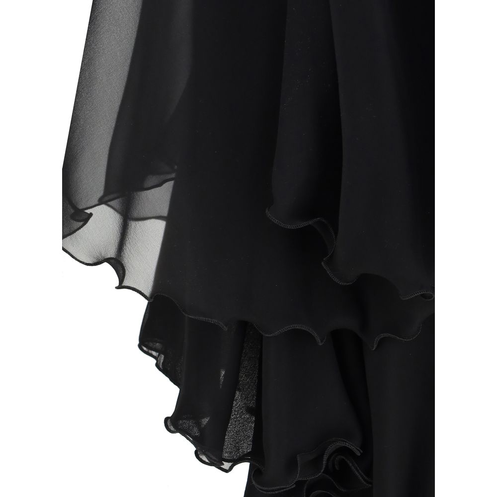 Saint Laurent Playsuit aus Seidenkrepp
