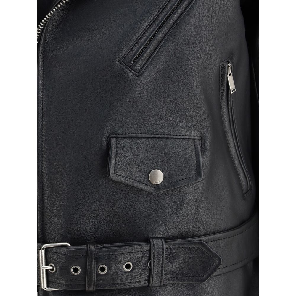 Saint Laurent Lederjacke